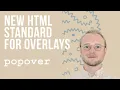 HTML Popover - New Web Standard for Overlays