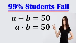 Solving a Harvard University entrance exam Find a b