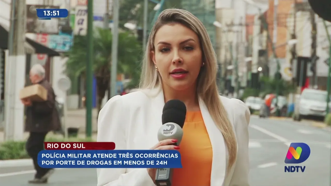 Rio do Sul: Polícia Militar atende três ocorrências por porte de drogas em menos de 24 horas