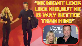 Tori Spelling REACTS On Claims That NEW BOYFRIEND Ryan Cramer LOOKS LIKE Dean McDermott