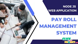 Web Application Project - Pay Roll management system using nodejs