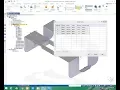 Solid Edge Draft - View Wizard Bend Table Part List