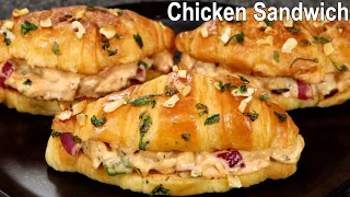 Chicken Sandwich Recipe (quick & easy)! How to make chicken sandwich at home