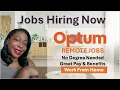 OPTUM is HIRING Remote Jobs WFH Great Pay Benefits Equipment Included