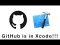 Github in Xcode 9