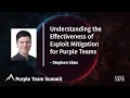 Understanding the Effectiveness of Exploit Mitigations for Purple Teams