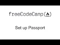 Set up Passport JS - Advanced Node and Express