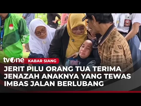 Pelajar yang Meninggal Akibat Jalan Rusak Dimakamkan, Pihak Keluarga Histeris