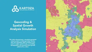 Geocoding Spatial Growth Analysis Simulation