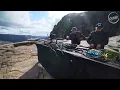 Einmusik b2b Jonas Saalbach live at Preikestolen in Norway for Cercle