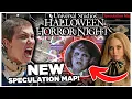 HHN 32 Speculation Map V 3 For Halloween Horror Nights 2023 Stranger Things Megan MORE
