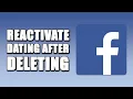 How To Reactivate Facebook Dating After Deleting SIMPLE