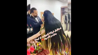 تحفه فرزانه خورشید برای آریانا سعید Aryana Sayeed Farzonai Khurshed 