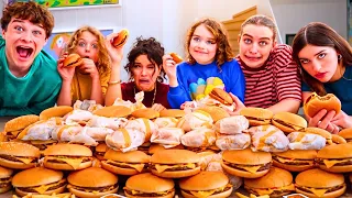 WHO CAN EAT THE MOST?! (6-Year-Old vs Big Brother)