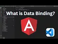 What is Data Binding in Angular Data Binding Explained in English Angular 21 Course