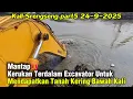 Download Lagu Mantap‼️Kerukan Terdalam Excavator Mendapatkan Tanah Kering untuk Tanggul Yang Kokoh #dedimulyadi