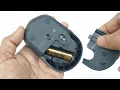 Logitech B170 Mouse Click and Scroll Fix - Disassembly update 3rd tab under battery
