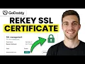 How to Rekey SSL Certificate in GoDaddy 2026 Easy Guide
