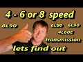 How to identify your transmission in a Chevrolet Silverado or GMC Sierra 4 - 6 or 8 speed 6l80 8l90