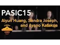 Download Lagu PASIC15 - Aiyun Huang, Sandra Joseph, and Ayano Katakoa