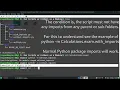 Python run module script with - m option 1