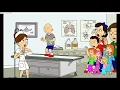 Classic Caillou Misbehaves at the flu shots and Gets Grounded