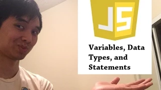 Javascript Tutorial 3 Variables Data Types and Statements