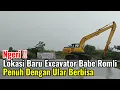 Download Lagu Ngeri‼️Lokasi Baru Excavator Babe Romli Penuh Dengan Ular Berbisa
