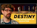 Destiny Debates Conservatives on Abolishing the Dept of Education DEI