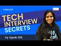 Tech Interview Secrets With Apple SDE Ritika Nevatia Coding Interview CodeChef