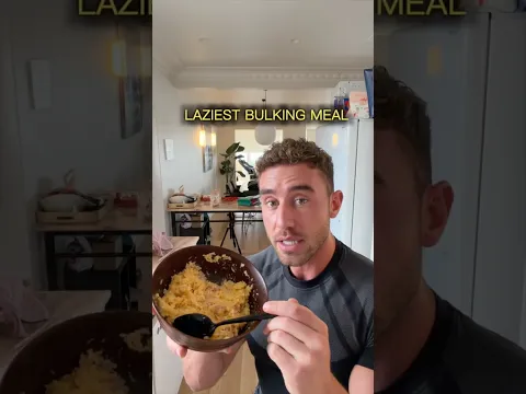 The 3 Minute Bulking Meal | Easy and Delicious