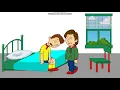 Boris Caillou s Dad comforts his son Caillou from his birt ay punishment day