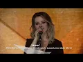 Sandy canta "Areia" no palco do Fantástico