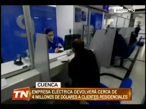 Empresa eléctrica devolverá cerca de 4 millones de dólares a clientes residenciales