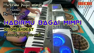 Download DJ Hadirmu bagai mimpi BREAKBEAT ( Karaoke nada cowo ) full lyric video MP3