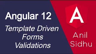 Angular 12 tutorial Template driven form Validations