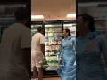 Getting my husbands reaction my my grocery shopping outfit | part 2 #shorts