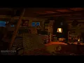 Relaxing Blizzard with Fireplace Crackling / Deep Sleep, fall Asleep, from Insomnia, Sleep Better