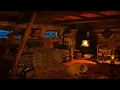 Download Lagu Ontspannende sneeuwstorm met knetterende open haard / Diepe slaap, in slaap vallen
