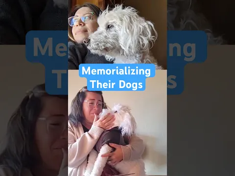 Watch Them Open Memorial Plushies of Their Dogs