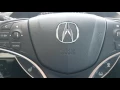 Electronic parking break on the 2017 Acura MDX MS