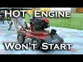 Fix Craftsman Yard Vacuum Won t Start With HOT engine Leaf Vac