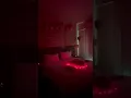 Valentine s hotel room set up