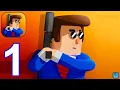 Mr Bullet 3D - Gameplay Walkthrough Part 1 Tutorial Chapter 1 Levels 1-66 iOS Android