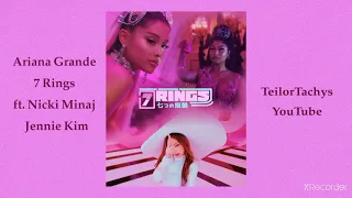 Download Ariana Grande - 7 Rings ( ft. Nicki Minaj , Jennie Kim ) MP3