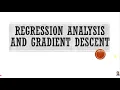 Machine Learning Regression Analysis and Cost Function