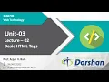 Unit 3 Basic Tags in HTML