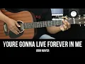 Download Lagu You're Gonna Live Forever in Me - John Mayer | EASY Guitar Tutorial with Chords - Guitar Lessons