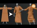 Blender Make An Ancient Robe Cloth Sewing Tutorial