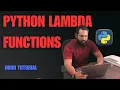 Python Lambda Functions Anonymous Functions map and filter